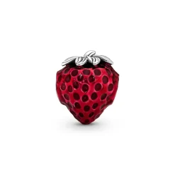 PANDORA - Charm Fragola Rifinito a mano