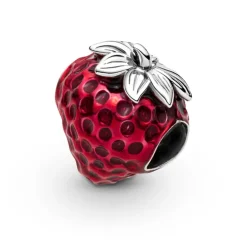 PANDORA - Charm Fragola Rifinito a mano