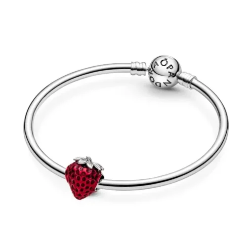PANDORA - Charm Fragola Rifinito a mano