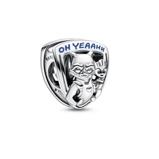 Pandora - charm Guardiani della Galassia Marvel, Charm Stemma Rocket Raccoon & Groot