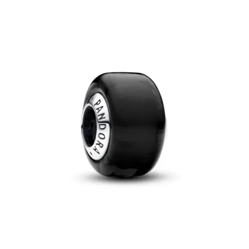 Pandora - Charm Mini Vetro di Murano Nero