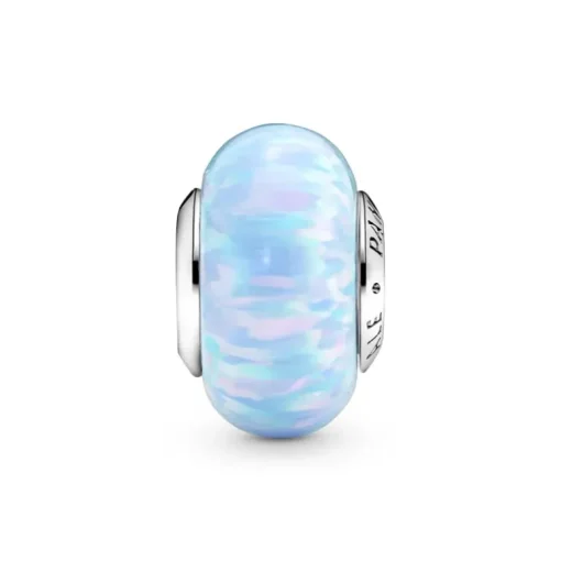 PANDORA - Charm Opale Oceano Blu Rifinito a mano
