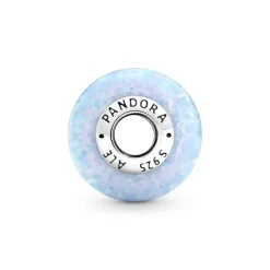 PANDORA - Charm Opale Oceano Blu Rifinito a mano