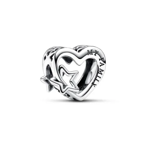 Pandora - Charm Openwork Cuore con Stella