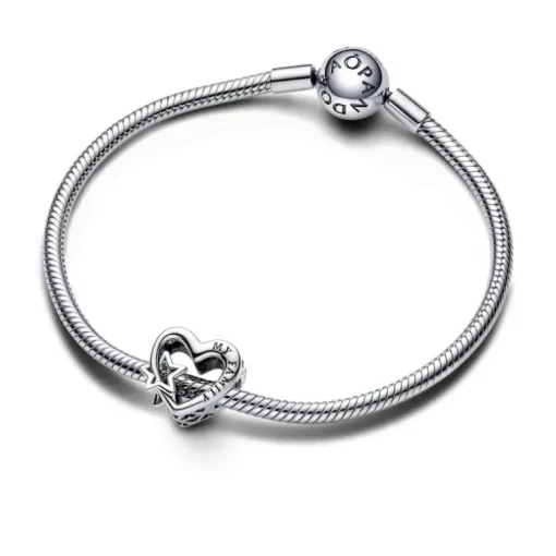 Pandora - Charm Openwork Cuore con Stella