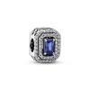Pandora - Charm Pavè e Pietra Blu