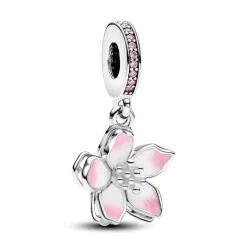 Pandora - Charm Pendente Fiore di Ciliegio