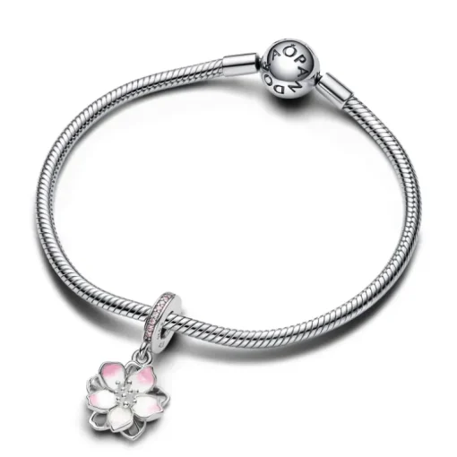 Pandora - Charm Pendente Fiore di Ciliegio
