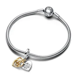 Pandora - Charm Pendente Mamma Sei Preziosa da incidere