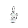 Pandora - Charm Pendente Pupazzo di Neve Opale