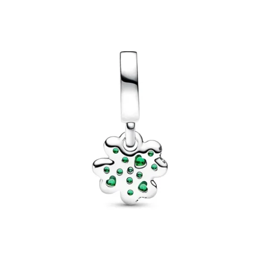 Pandora - Charm Pendente Quadrifoglio Verde Piccolo