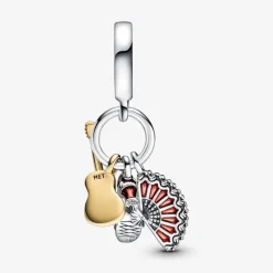 PANDORA - Charm Pendente Trittico Flamenco