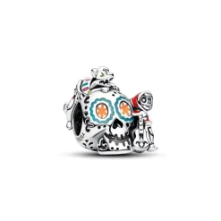 PANDORA - Charm Pixar, Coco, Teschio Miguel & Dante che si illumina al buio