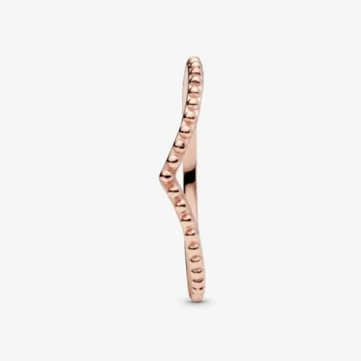Pandora Anello chevron decorato rosè