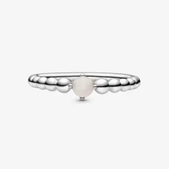 Pandora Anello rosa cipria decorato con sfere
