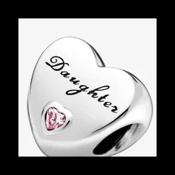 Pandora Charm a cuore Figlia