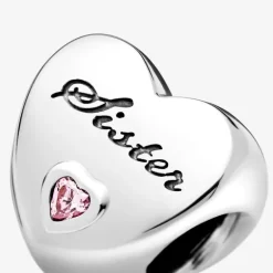 Pandora Charm a cuore Sorella