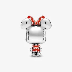 Pandora charm Disney, Minnie con abito e fiocco a pois