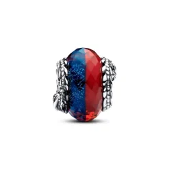 PANDORA -Charm Il Trono di Spade, Vetro di Murano Ghiaccio e Fuoco