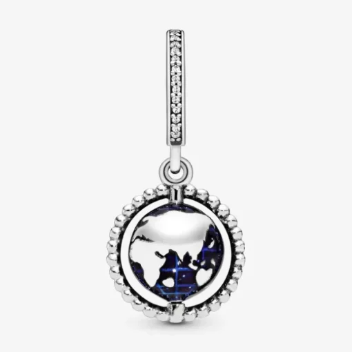 Pandora Charm pendente Globo girevole