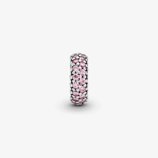 PANDORA Distanziatore rosa scintillante