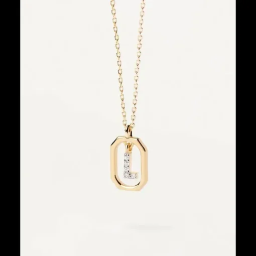 PDPAOLA - COLLANA CON LETTERA L MINI
