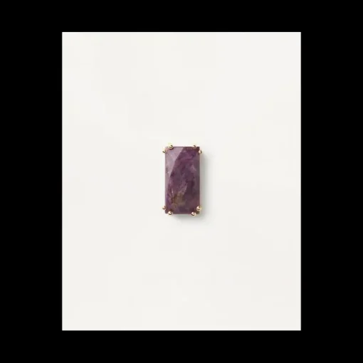 PDPaola - ORECCHINO SINGOLO MAIKO CHAROITE