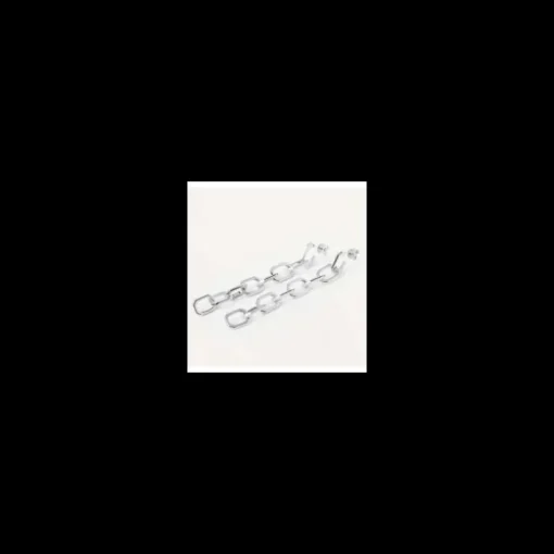 PDPAOLA ORECCHINI ENDLESS SIGNATURE CHAIN