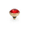 QUDO Bottone Top 10 mm - Gold light siam