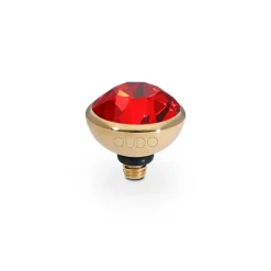 QUDO Bottone Top 10 mm - Gold light siam