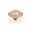 QUDO Tondo Deluxe Top 13 mm - Gold orange glow
