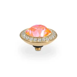 QUDO Tondo Deluxe Top 13 mm - Gold orange glow