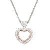 ROBERTO GIANNOTTI - Collana Argento 925 Cuore Zirconi Bianchi