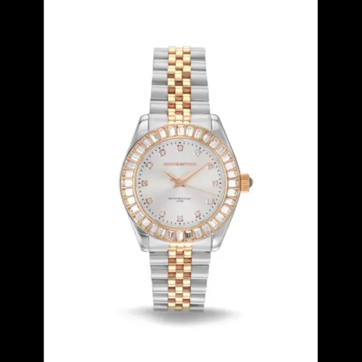 Roccobarocco Orologio - Skater – Donna Water Resistant Argento Oro Rosa