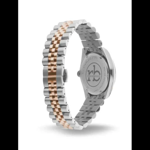 Roccobarocco Orologio - Skater – Donna Water Resistant Argento Oro Rosa