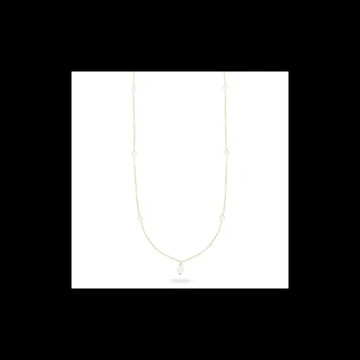 RUE DES MILLE - COLLANA LUNGA CON GOCCIA DI PERLA - WHITESIDE