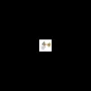 Rue des Mille - ORECCHINO PIERCING HELIX TRIANGOLO PERLA E DIAMANTI LAB GROWN ORO18KT
