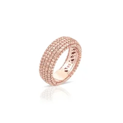 Sogni Gioielli - Anello vera pavé champagne