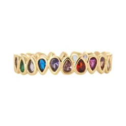 Stroili - Anello Fantasia Golden Dream Placcato Oro Giallo Cristallo