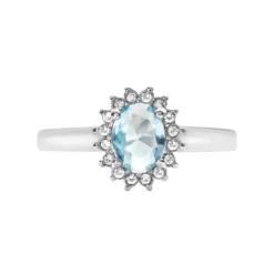 Stroili - Anello Solitario Lady Chic Acciaio Cristallo