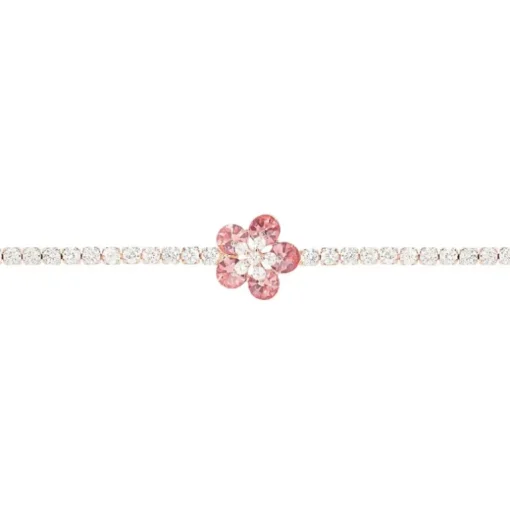 Stroili - Bracciale Romantic Shine Ottone Rosa Cristallo