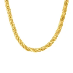 Stroili - Collana a Catena Lady Code Acciaio Dorato