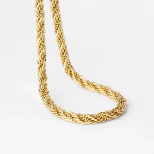 Stroili - Collana a Catena Lady Code Acciaio Dorato