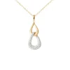 Stroili - Collana Lady Phantasya Acciaio Rosa Cristallo