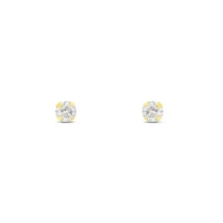 Stroili - Orecchini Lobo Punto Luce Bon Ton Oro Giallo Cubic Zirconia
