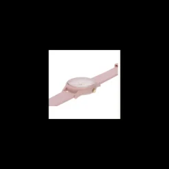 Stroili - Orologio Solo Tempo Con Cinturino In Silicone Rosa Chiaro Cassa In Acciaio