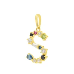 STROILI - Pendente Claire Oro Giallo lettera S