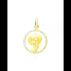 STROILI - PENDENTE Holy oro giallo e Cubic zirconia