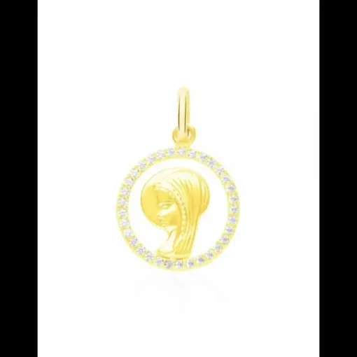 STROILI - PENDENTE Holy oro giallo e Cubic zirconia