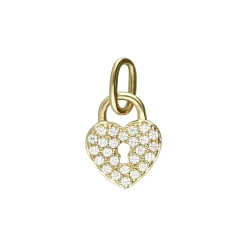 STROILI - PENDENTE Poeme oro giallo e Cubic zirconia